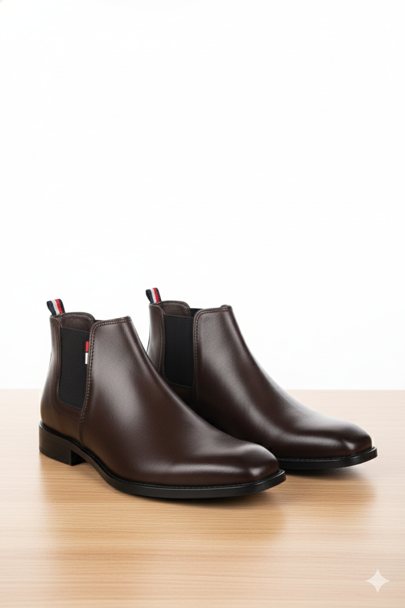 Hawk & Ronin – Dark Crest Chelsea Boots